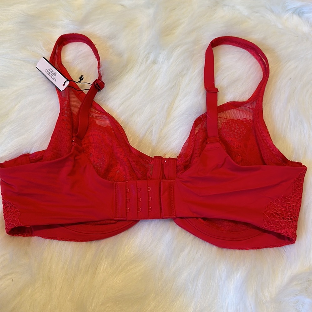 Victoria Secret Laced Bra - NWT 36DD #206 - Picture 4 of 4